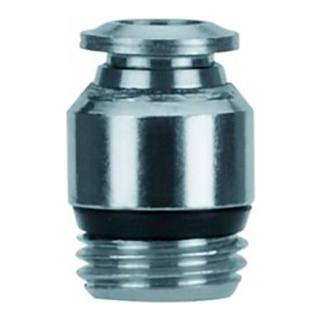 Alpha Technologies Aignep USA Straight Male Stainless Steel 6mm Tube x M5 BSPP 60020-6-M5